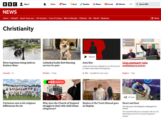 BBC – Christian News