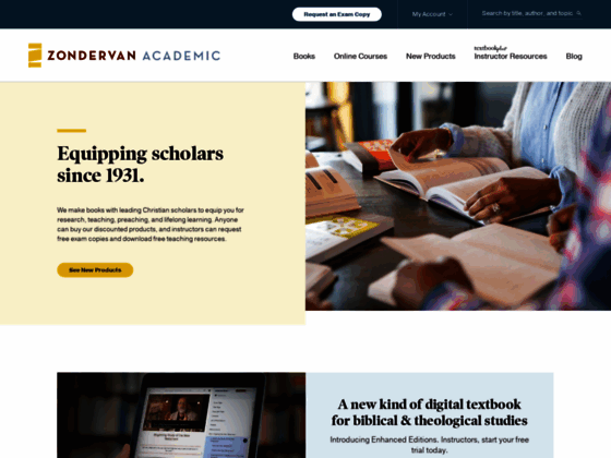 Zondervan Academic: History of the Bible