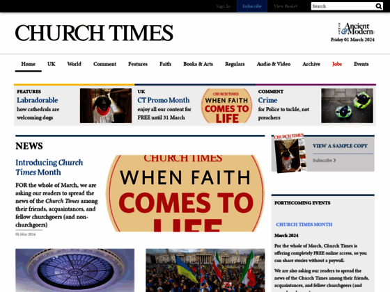 Church Times – UK Christian News