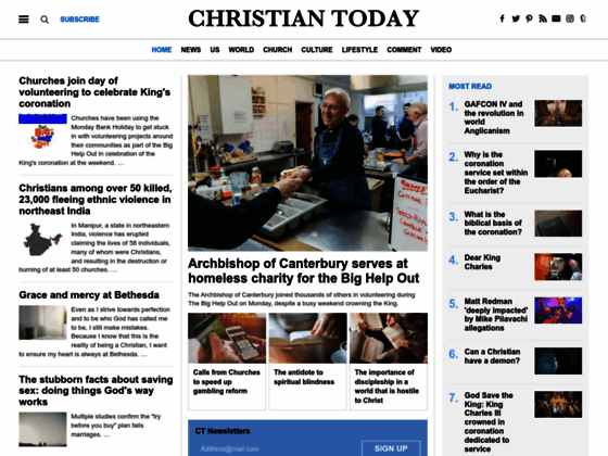Christian Today Latest News