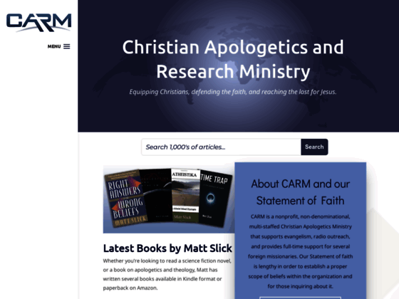 Christian Apologetics and Research Ministry (CARM)