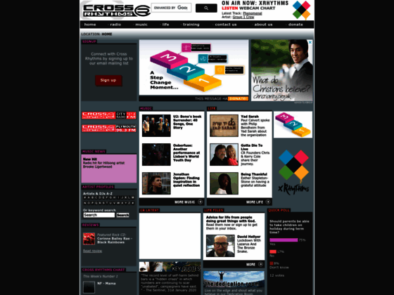 05 Cross Rhythms Christian music charts